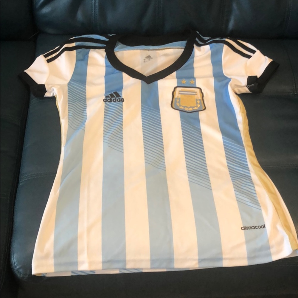 AUTHENTIC WOMENS ARGENTINA SOCCER JERSEY